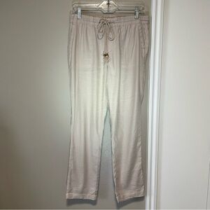 Level 99 Women’s Beige Tencel Drawstring Pant